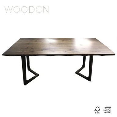 Čajni sto od punog drveta crnog oraha