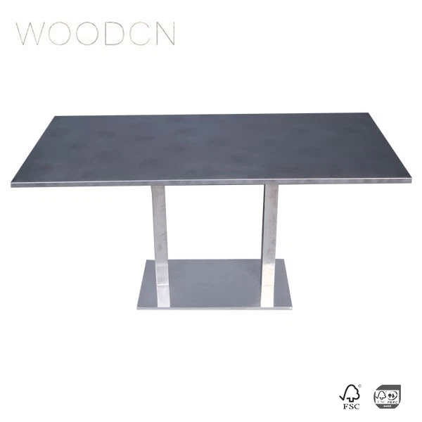 Leather Metal Veneer Office Desk Top Factory